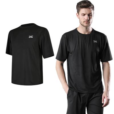 China Antibacterial Dry Fit Men's Sports Workout Gym Fitness Training Printing Custom Logo T-Shirt for sale