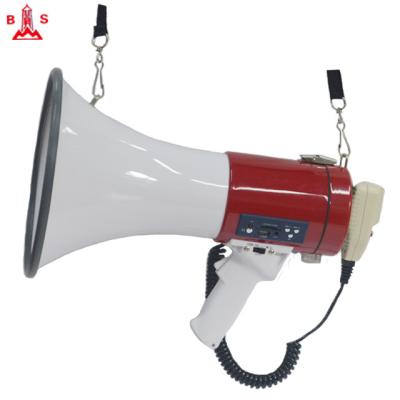 China PORTABLE bullhorn speaker with USB SD card and AUX recording time. 300 second megaphone for sale