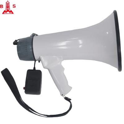 China PORTABLE rechargeable megaphone with USB and TF-card and AUX maker. sound hole amplifier for sale