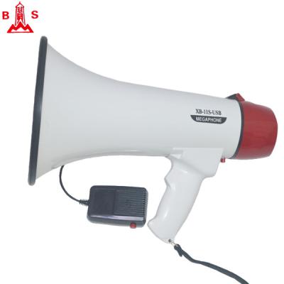 China PORTABLE Megaphone Speaker with Remote Microphone and Shoulder Strap 300 Seconds Recording Time for sale