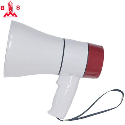 China PORTABLE Cell Handheld Megaphone Lithium Portable Speaker Play USB Player Audio Equipment Built In Siren for sale