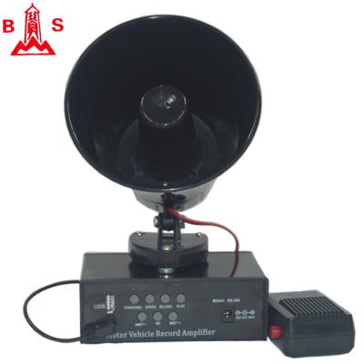 China Automotive Disc Plastic Amplifier Outdoor High Power With USB Speaker Microphone for sale