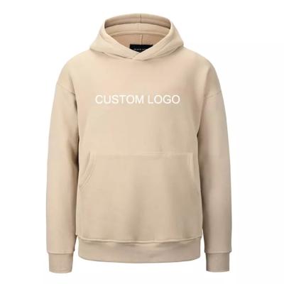 China New Design Anti-Wrinkle Custom Logo Drop Shoulder Heavy French Oversize White Mens 100% Terry Hoodies for sale