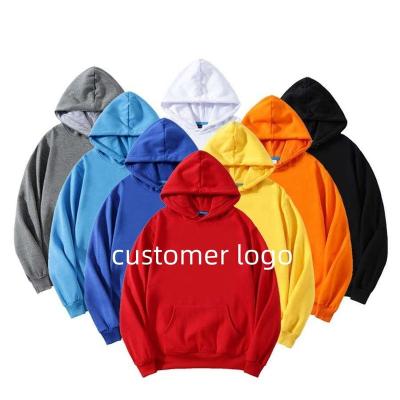 China Custom manufacturer hoodies Anti-wrinkle 400gsm screen printing heavy premium high quality cotton fabrics white for sale