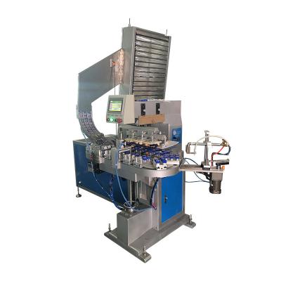 China Printing Shops Rotary Pad Printing Machine For Ceramic Bowl 4 Color Pad Printing Embossing Machine for sale