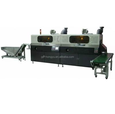 China Factory HY602UV automatic screen printing machine, 2 color, UV printer, automatic equipment, high production for sale