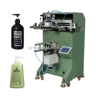 China Printing Shops Multifunctional Semi Automatic Crystal Pen Perfume Glass Plastic Bottles Silk Screen Printing Machine for sale