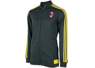 China Green Soccer Jacket  Sportswear Football Team Uniform Ac Milan for sale