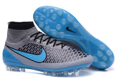 China Obra Turquoise Football Superfly Soccer Shoes , Black Soccer Cleats for sale