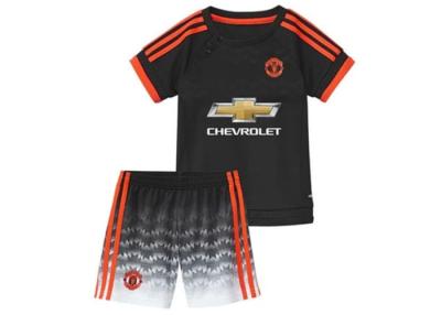 China Van de Uniformenmanchester united van het jonge geitjesvoetbal van de Mensenutd de Voetbal Ondergeschikte MINIuitrusting Te koop