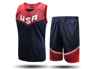 China Het basketbal die Jerseys-Sublimatiedruk opleiden, past Eenvormig Basketbal aan Te koop