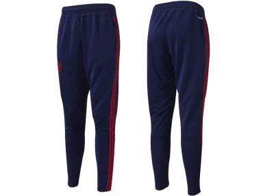 China Navy Red Soccer Training Pants Manchester United Men's Sports Outdoor Trousers for sale