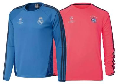 China Professionele Toevallige van de Katoenen van de de Kampioenenliga van Hoodies Douanevoetbal het Voetbalsweater van Real Madrid Te koop