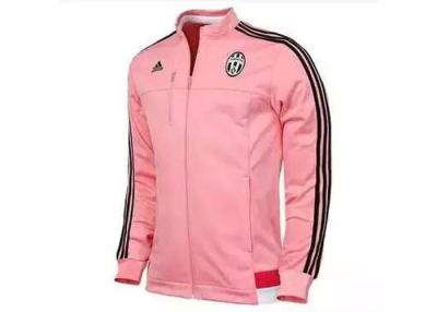 China Top Thai Soccer Jacket Red Pink Juventus and Football Jacket Pants Eruo Size for sale