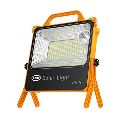 China Chargeable Portable COB Desk Solar Rechargeable Light. led flood light for sale