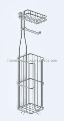 China Eco-friendly steel toilet paper holder for sale