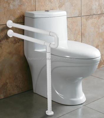 China Corrosion Resistant Stainless Steel With ABS Wall Mount Liner Toilet Disabled Railing With Support for sale