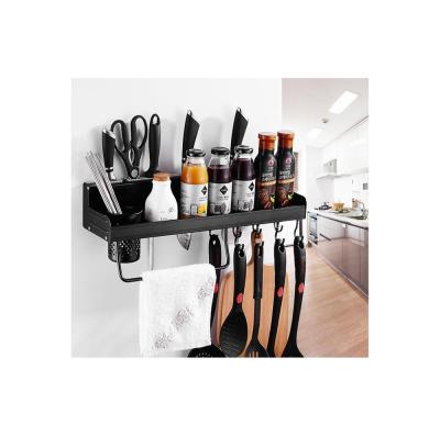 China Stainless Steel Kitchen Utensil Display Storage Multi-Function and Sustainable Aluminum Multi-Function Rack for sale