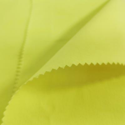 China Waterproof Flame Retardant Flame Retardant Anti-fire Retardant Twill Fluorescent Yellow Fabric for sale