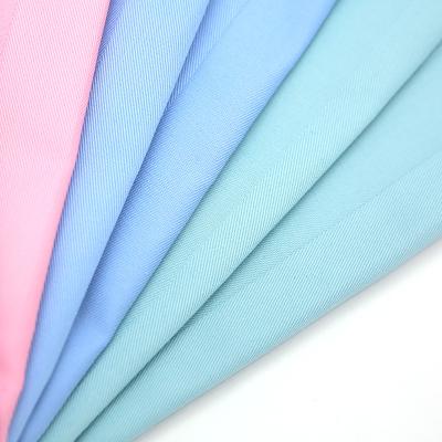 China Medical hotsale 100 cotton shrink-resistant twill dyed antisepsis scrubs uniform fabric for sale