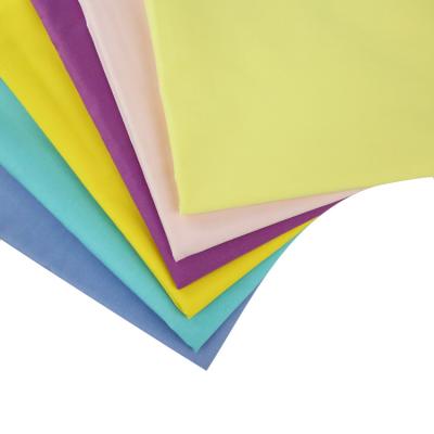 China Shrink-resistant 65 35 21*16 108*58 High Density TC Dyed Plain Uniform Fabric for sale