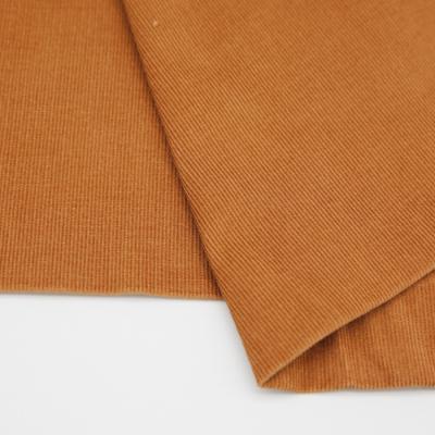 China Comfortable Stretch Corduroy Fabric Spandex Brown Color Corduroy Fabric Shrink-Resistant For Dress for sale