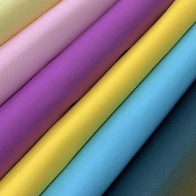 China Shrink-resistant 100%polyester 100D*100D custom cheap plain dyed fabric for pocketing and scratching for sale