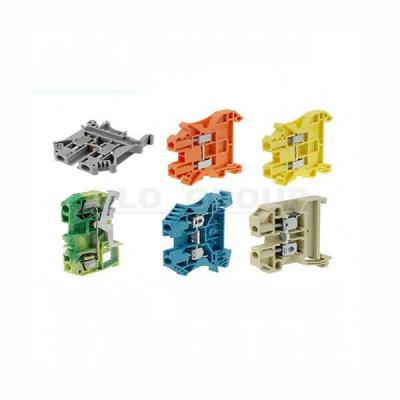 China Manufacturer And Exporter Din Nail Terminal Block With China ULO Group Din Nail Terminal Blocks for sale