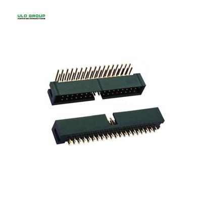 China Power 2.54mm 1.27mm pitch 20 pin smt angle idc male connector box header straight for sale