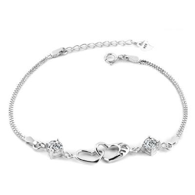 China CLASSICS 925 sterling silver personalized infinity bracelet simple fashion for sale