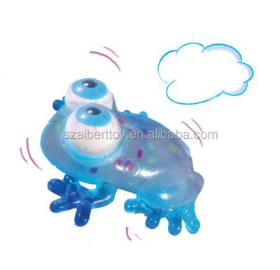 China Eyes Moving Eyes Plastic Running Frog for sale