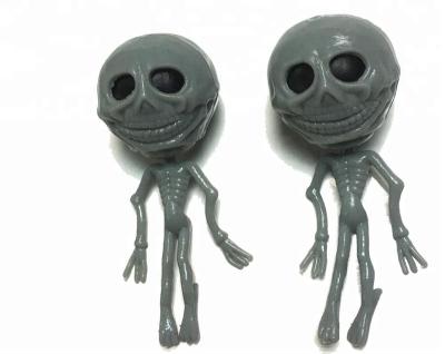 China interior & Shenzhen Outdoor Manufacturer Plastic Squishy Halloween Skeleton Alien Toy for sale