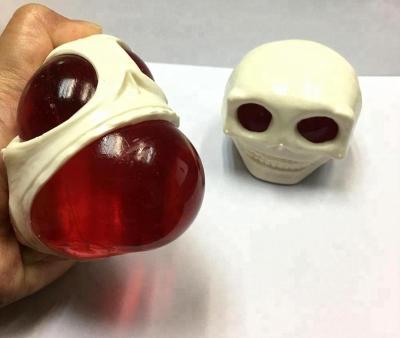 China Halloween Skull Stretchy Squishy Eye Pop Up Toys for sale