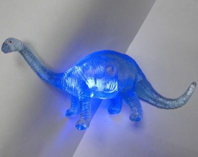 China Brontosaurus Light Flashing Plastic Toys for sale