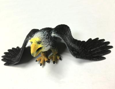 China Stretchy Realistic Soft Plastic Birds Toys for sale