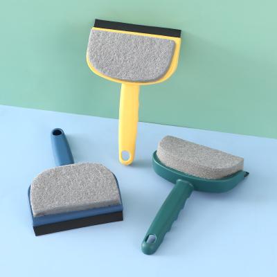 China Dual Function Wiper Artifact Window Wiper Household Window Cleaning Brush Scratch Scratch Scratch Glass Tool for sale