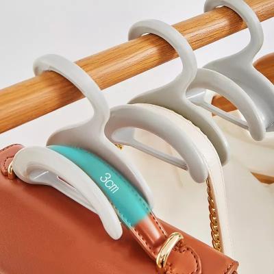 China New Creative Viable Wall Hanging Door Scarf Tie Coat Storage Rack Handbag Key Bag Hanger Bag Hook For Bedroom for sale