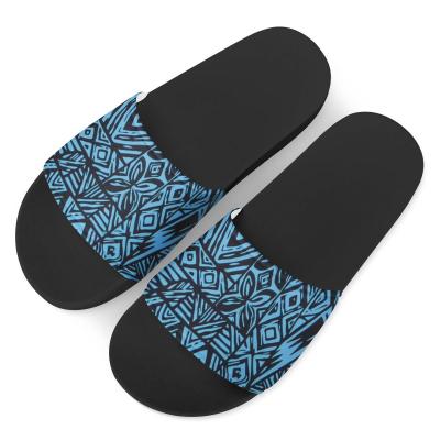 China DHPolynesian Fashion Trend Traditional Sublimation Tribal Printing Slipper Shoes Fashionable Custom Slipper Slips Flat Casual Slippers for sale