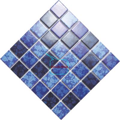 China Parquet Ice Split Blue Gloss Mosaic Ceramic Floor Tiles Bathroom Tiles Swimming Pool Mosaic 2