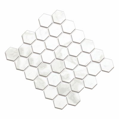 China Europe White Rabbit HexagonTiles Ceramic Mosaic Printing mosaic2