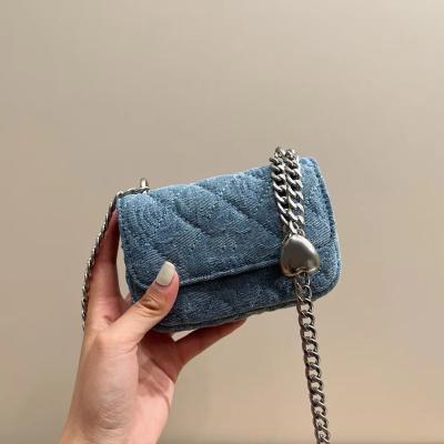 China Other Factory Sales Designer Handbags Famous Brands Luxury Women Sling Bags Women's Bags and Shoulder Bags Suede Chain Handbags For Gift for sale