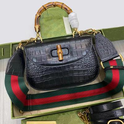 China 5A The Highest Quality Folded Designer Women Tote Bags Luxury Handbag For Female Femm Alligator Leather Handbags Women Bag Main Bag Real Handbags for sale