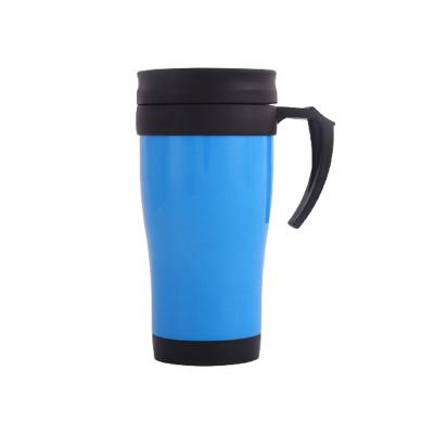 China Viable Latest Version 450ml Portable Plastic Water Bottle Carry Plastic Cups With Handles Tumbler for sale