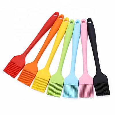 China Viable Oil Brush Silicone Basting Heat Resistant Pastry Brushes for Grilling Cooking Baking Marinating Baking for sale