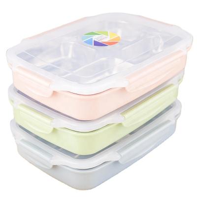 China Freshness Keeping Everich 304 Stainless Steel Plastic Label Bento Lunch Box Bottle Set For Kids for sale