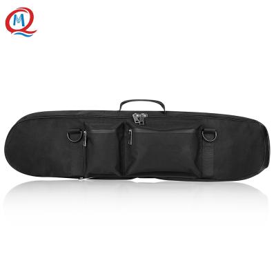 China Foldable Adjustable Skateboard Longboard Carry Bag Polyester Skateboard Backpack Bag Skateboard Shoulder Bag for sale