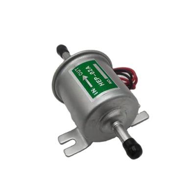 China Building Material Shops HEP-02A 12V Universal Gasoline Diesel Fuel Electric Fuel Pump for sale