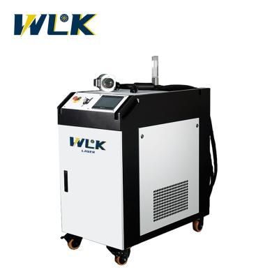 China NON-TOUCH CLEANING 500W 1000W Pulse Laser Cleaning Machine Stainless Steel Carbon Steel Aluminum Wood Metal Rubber Rust Remover for sale