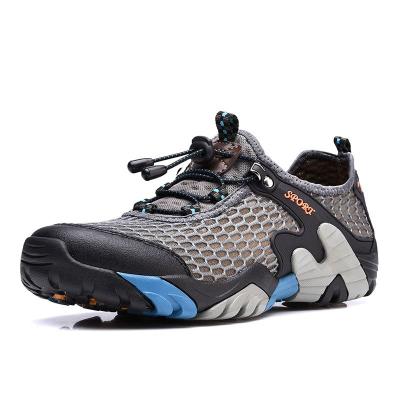 China - Breathable Mesh Water Trekking Shoes Casual Summer Outdoor Sports Sneakers Hiking Shoes for sale