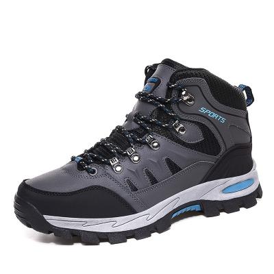 China Waterproof TPR Autumn Winter Outdoor Breathable Sneakers Non-slip Mountaineering Shoes Increase Boots Men Women Trekking for sale